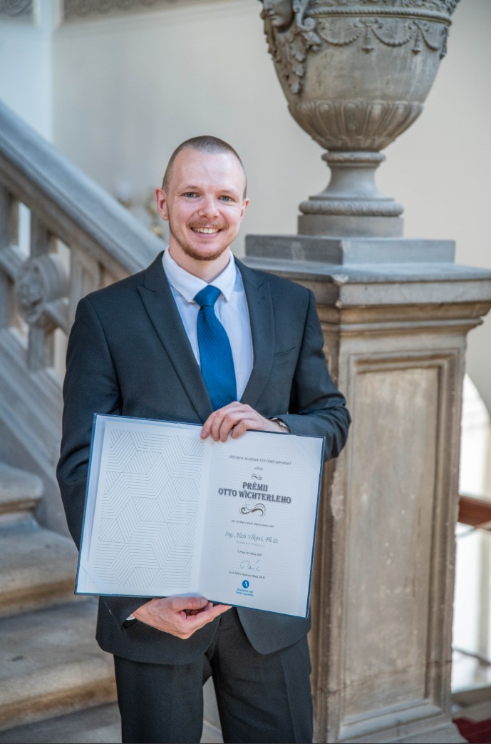 Ales Vlk has been awarded the Otto wichterle 2026 Award