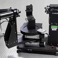 NIR-UV spectroscopic ellipsometer J. A. Woollam V-VASE