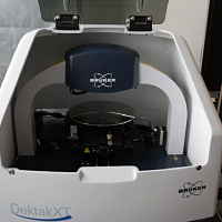 Mechanical profilometer Bruker Dektak XT