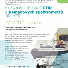 4th Bruker FTIR and Raman User Meeting