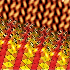 Molecular k-Uniform tiling